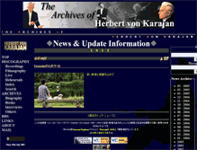 Tablet Screenshot of karajan.info